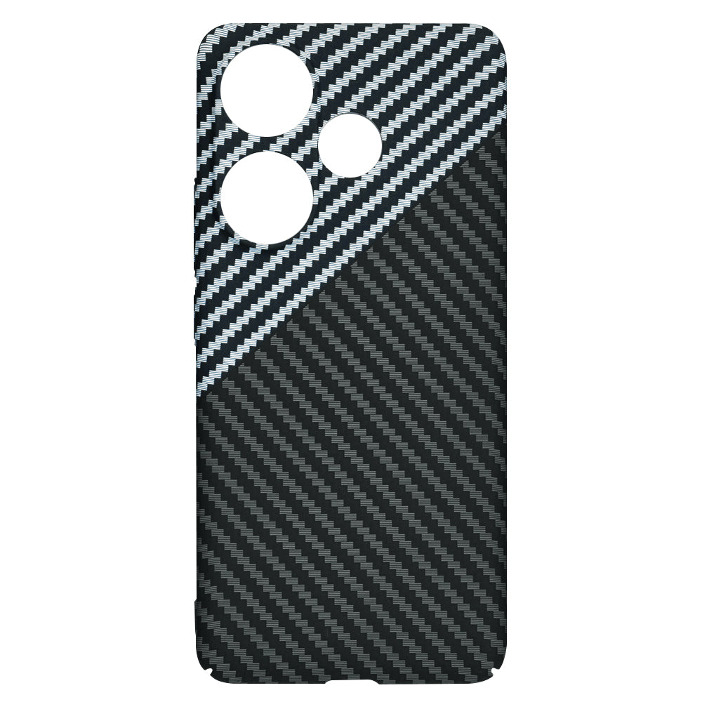 Husa pentru Xiaomi Poco F6, Techsuit, Carbonite FiberShell, Neagra Gri