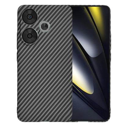 Husa pentru Xiaomi Poco F6, Techsuit, Carbonite FiberShell, Neagra