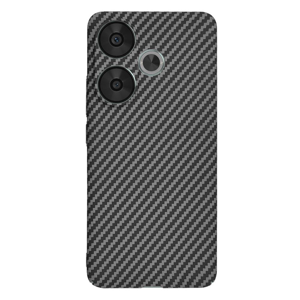 Husa pentru Xiaomi Poco F6, Techsuit, Carbonite FiberShell, Neagra