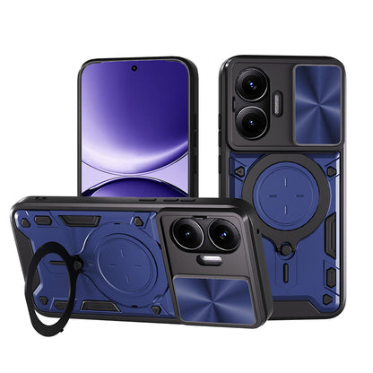 Husa pentru Xiaomi Poco F7, Techsuit, CamGuard Pro, Albastra