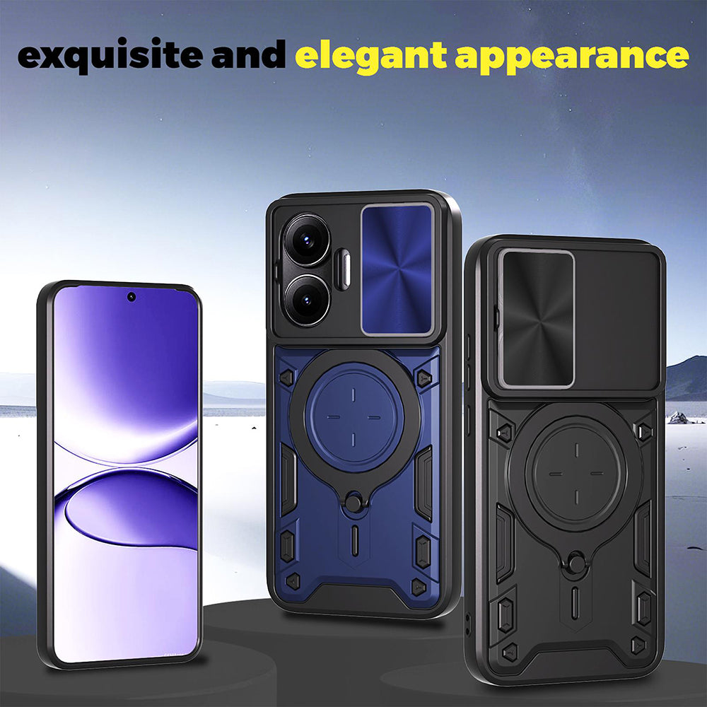 Husa pentru Xiaomi Poco F7, Techsuit, CamGuard Pro, Albastra