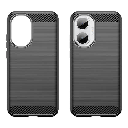 Husa pentru Xiaomi Poco F7, Techsuit, Carbon, Neagra