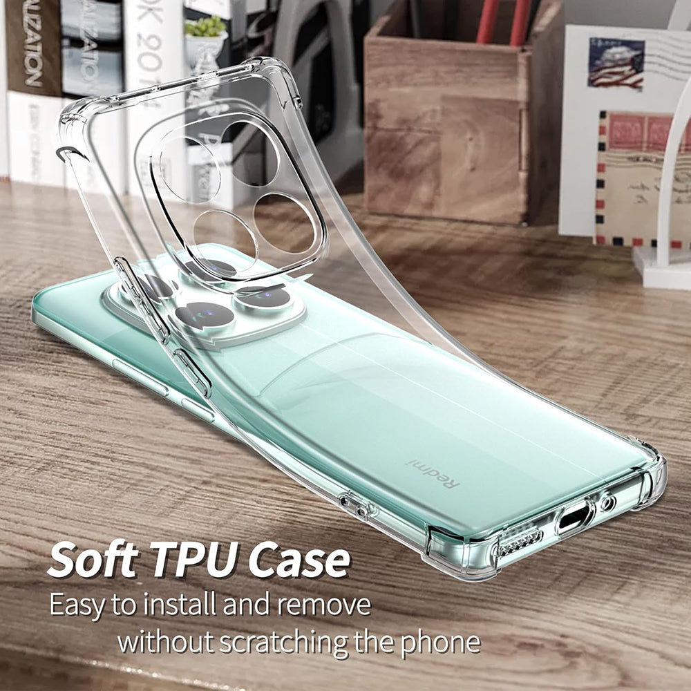Husa pentru Xiaomi Poco F7 Ultra, Techsuit, Shockproof Clear, Transparenta