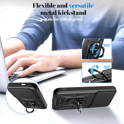 Husa pentru Xiaomi Poco F8 Pro, Techsuit, CamShield, Neagra