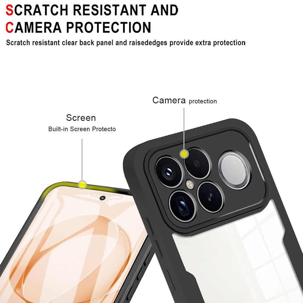 Husa pentru Xiaomi Poco F8 Ultra, Techsuit, ColorVerse 360, Neagra