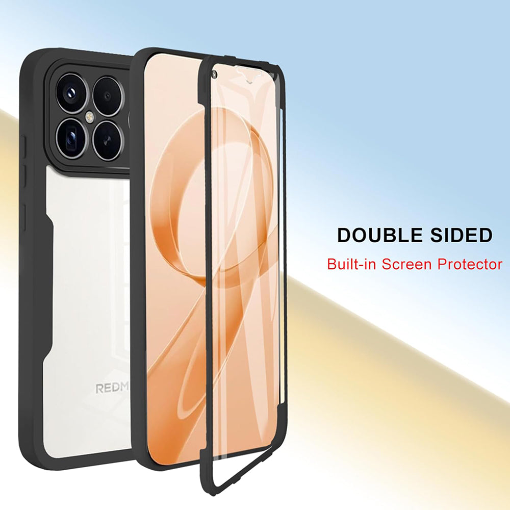 Husa pentru Xiaomi Poco F8 Ultra, Techsuit, ColorVerse 360, Neagra