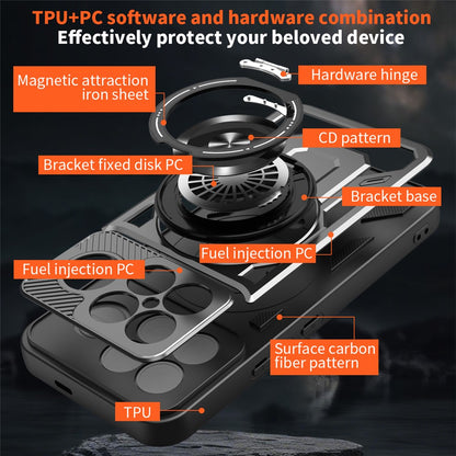 Husa pentru Xiaomi Poco F8 Ultra, Techsuit, RuggedCam, Albastra