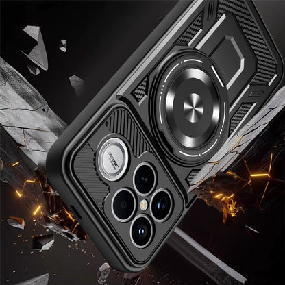 Husa pentru Xiaomi Poco F8 Ultra, Techsuit, RuggedCam, Albastra