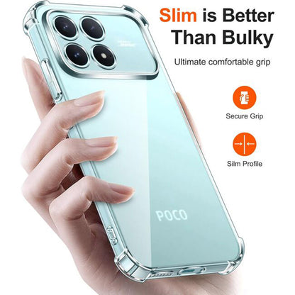 Husa pentru Xiaomi Poco F8 Ultra, Techsuit, Shockproof Clear, Transparenta