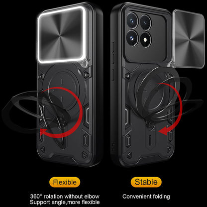 Husa pentru Xiaomi Poco F9 Pro, Techsuit, CamGuard Pro, Albastra