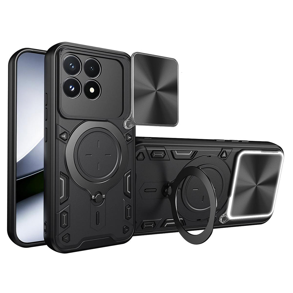 Husa pentru Xiaomi Poco F9 Pro, Techsuit, CamGuard Pro, Neagra