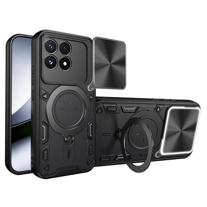 Husa pentru Xiaomi Poco F9 Pro, Techsuit, CamGuard Pro, Neagra