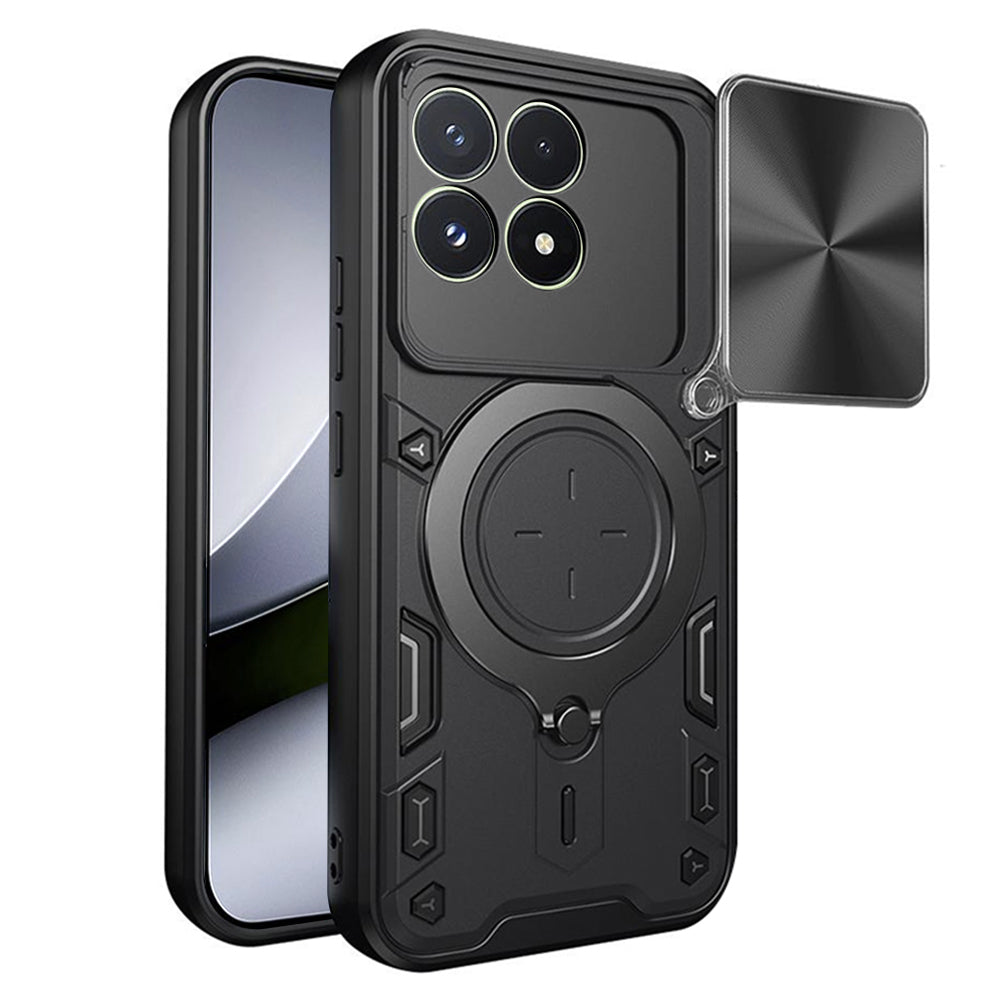 Husa pentru Xiaomi Poco F9 Pro, Techsuit, CamGuard Pro, Neagra