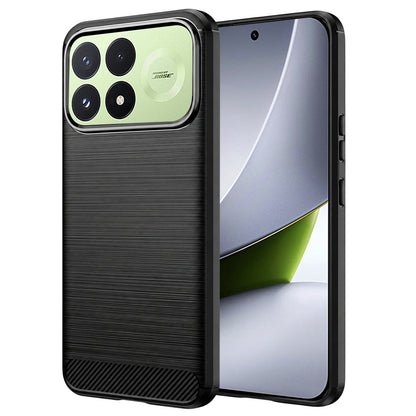 Husa pentru Xiaomi Poco F9 Pro, Techsuit, Carbon, Neagra
