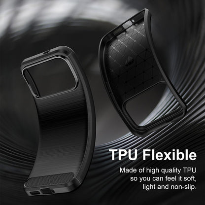 Husa pentru Xiaomi Poco F9 Pro, Techsuit, Carbon, Neagra