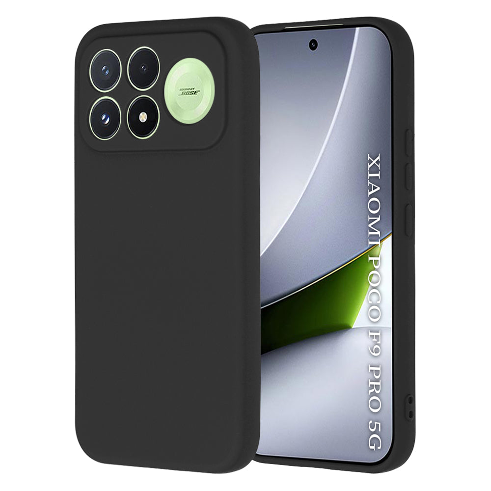 Husa pentru Xiaomi Poco F9 Pro, Techsuit, SoftFlex, Neagra