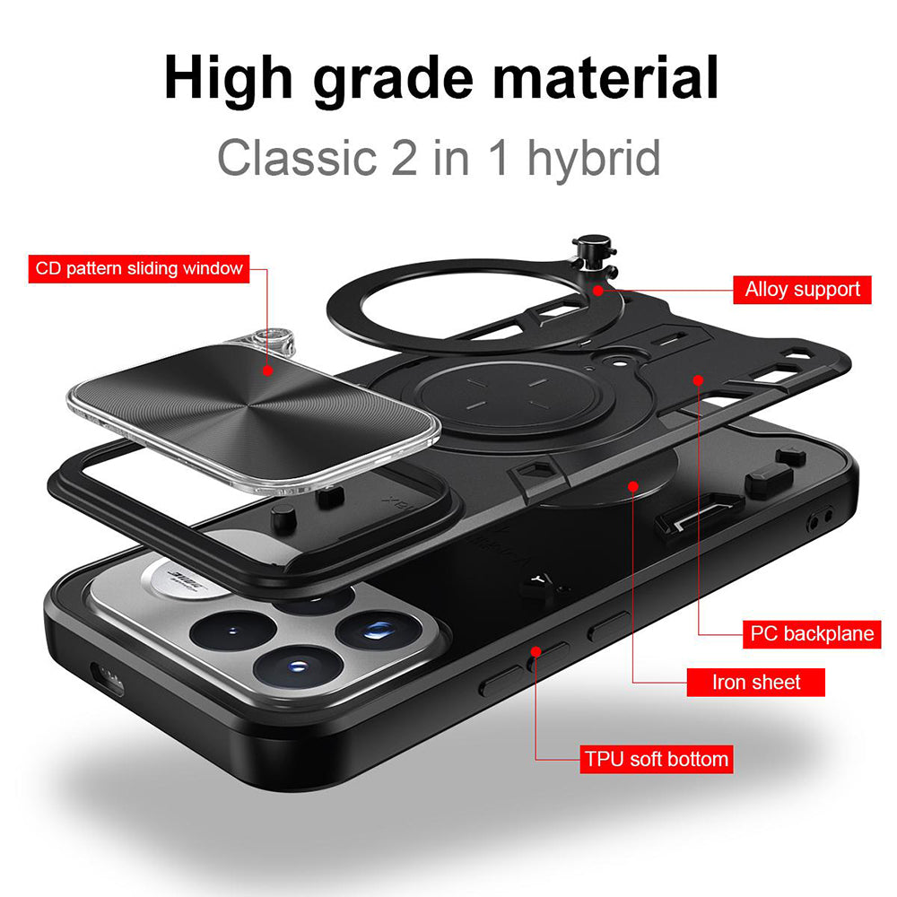 Husa pentru Xiaomi Poco F9 Ultra, Techsuit, CamGuard Pro, Albastra