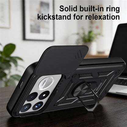Husa pentru Xiaomi Poco F9 Ultra, Techsuit, CamShield, Neagra