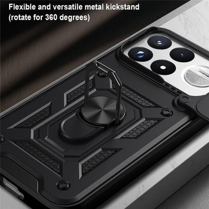 Husa pentru Xiaomi Poco F9 Ultra, Techsuit, CamShield, Neagra