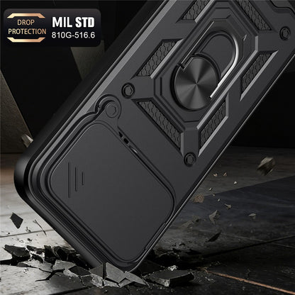 Husa pentru Xiaomi Poco F9 Ultra, Techsuit, CamShield, Neagra