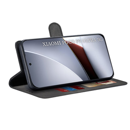 Husa pentru Xiaomi Poco F9 Ultra, Techsuit, Diary Book, Neagra