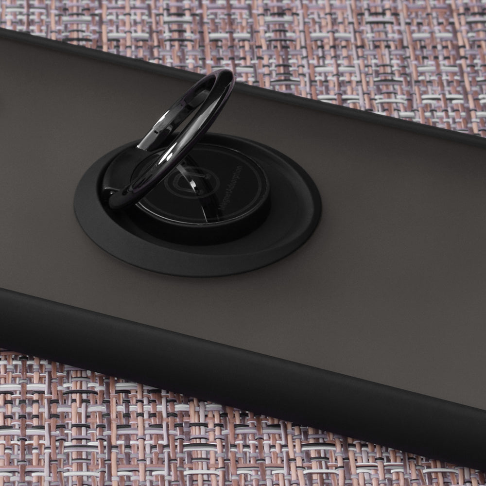 Husa pentru Xiaomi Poco M5s / Redmi Note 10S / Note 10, Techsuit, Glinth, Neagra
