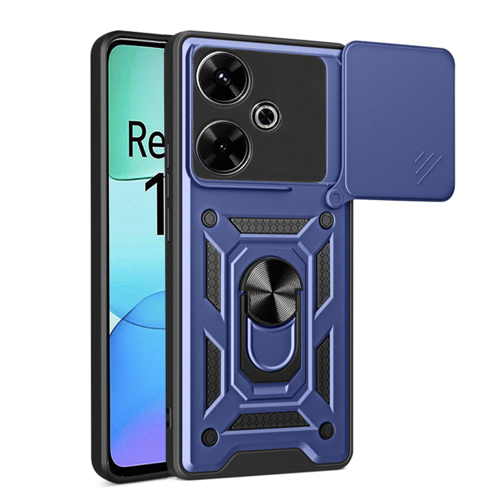 Husa pentru Xiaomi Poco M6 4G / Redmi 13, Techsuit, CamShield, Albastra