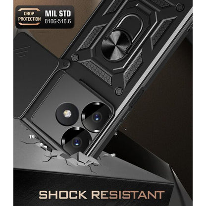Husa pentru Xiaomi Poco M6 4G / Redmi 13, Techsuit, CamShield, Neagra