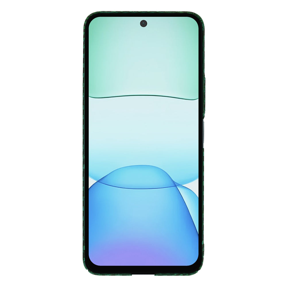 Husa pentru Xiaomi Poco M6 4G / Redmi 13, Techsuit, Carbonite FiberShell, Verde
