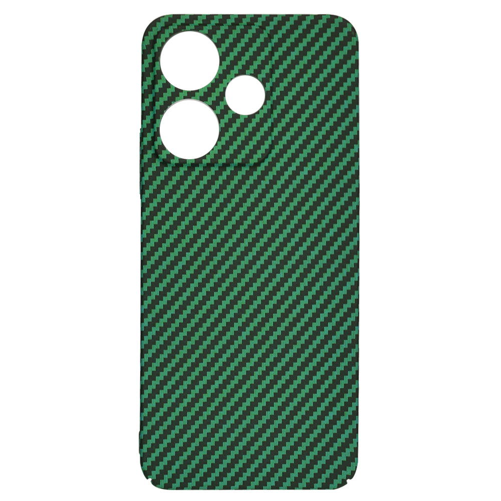 Husa pentru Xiaomi Poco M6 4G / Redmi 13, Techsuit, Carbonite FiberShell, Verde