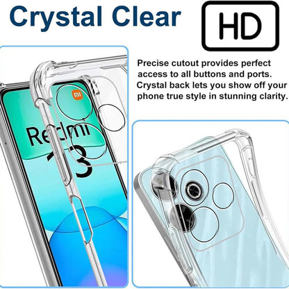 Husa pentru Xiaomi Poco M6 4G / Redmi 13, Techsuit, Shockproof Clear, Transparenta