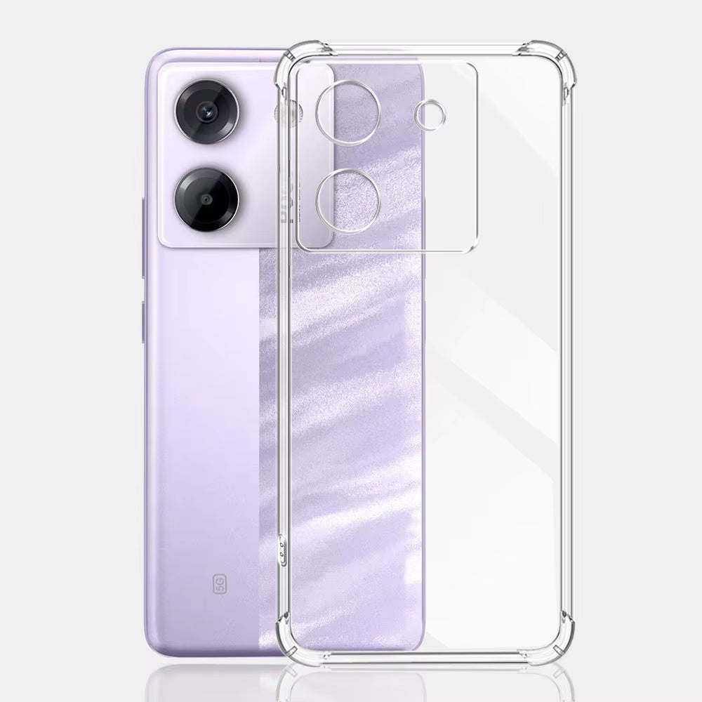 Husa pentru Xiaomi Poco M7 Pro 5G, Techsuit, Shockproof Clear, Transparenta