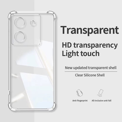 Husa pentru Xiaomi Poco M7 Pro 5G, Techsuit, Shockproof Clear, Transparenta