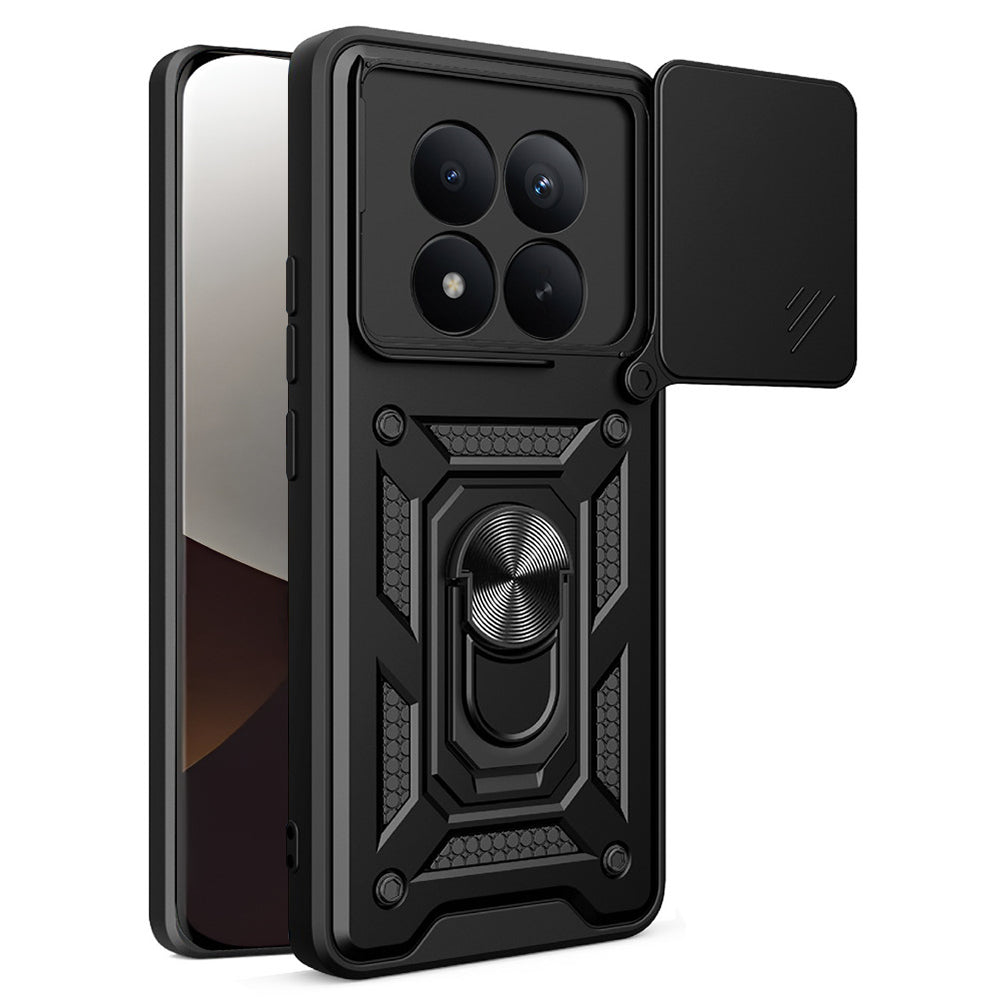 Husa pentru Xiaomi Poco M8 Pro / Redmi Note 15 Pro+ 5G, Techsuit, CamShield, Neagra