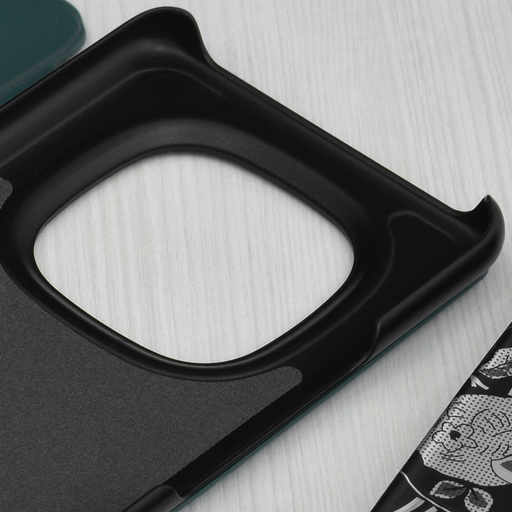 Husa pentru Xiaomi Poco M8 Pro / Redmi Note 15 Pro+ 5G, Techsuit, eFold, Verde Inchis