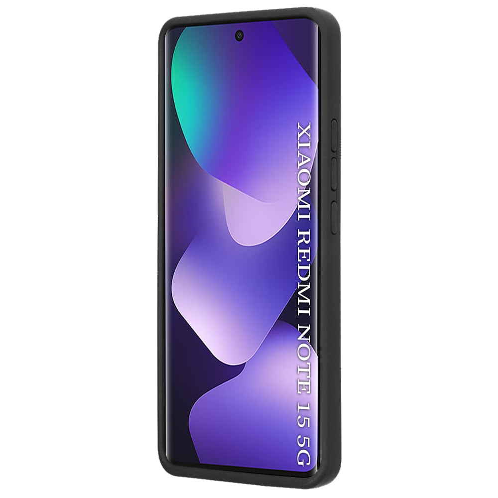 Husa pentru Xiaomi Poco M8 / Redmi Note 15 5G / Note 15 4G, Techsuit, Glinth, Neagra
