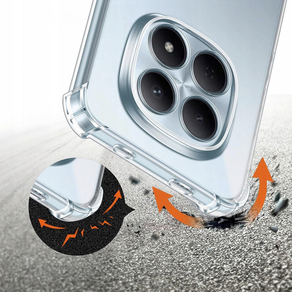 Husa pentru Xiaomi Poco M8 / Redmi Note 15 5G / Note 15 4G, Techsuit, Shockproof Clear, Transparenta