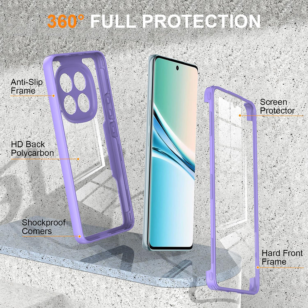 Husa pentru Xiaomi Poco M8 / Redmi Note 15 5G, Techsuit, ColorVerse 360, Mov