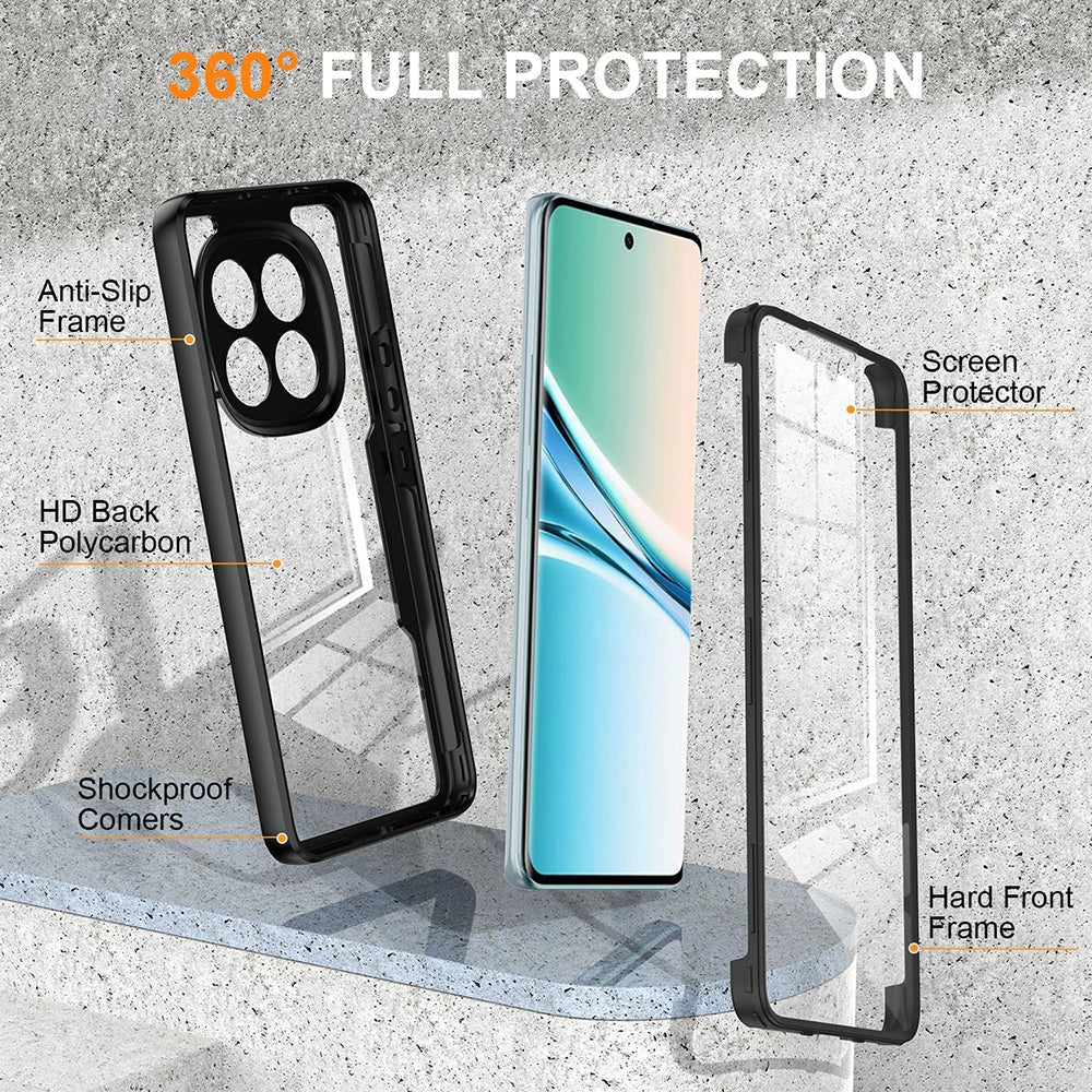 Husa pentru Xiaomi Poco M8 / Redmi Note 15 5G, Techsuit, ColorVerse 360, Neagra