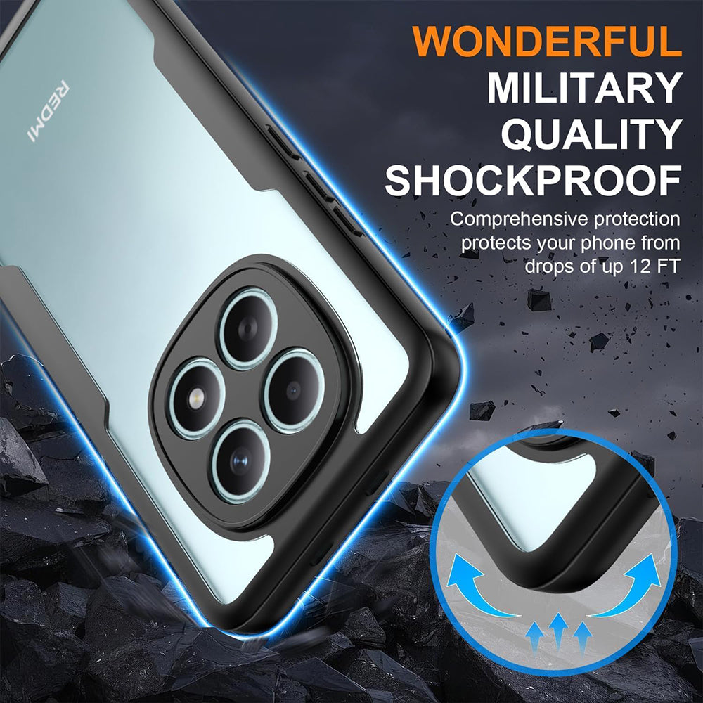 Husa pentru Xiaomi Poco M8 / Redmi Note 15 5G, Techsuit, ColorVerse 360, Neagra