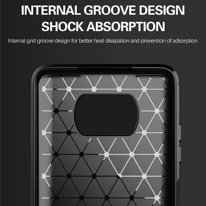 Husa pentru Xiaomi Poco X3 Pro / X3 NFC / X3, Techsuit, Carbon, Neagra