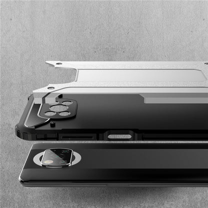 Husa pentru Xiaomi Poco X3 Pro / X3 NFC / X3, Techsuit, Hybrid Armor, Neagra
