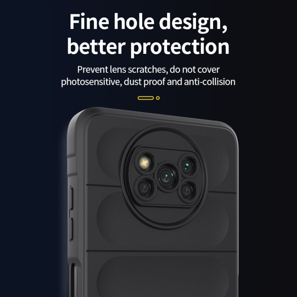 Husa pentru Xiaomi Poco X3 Pro / X3 NFC / X3, Techsuit, Magic Shield, Neagra
