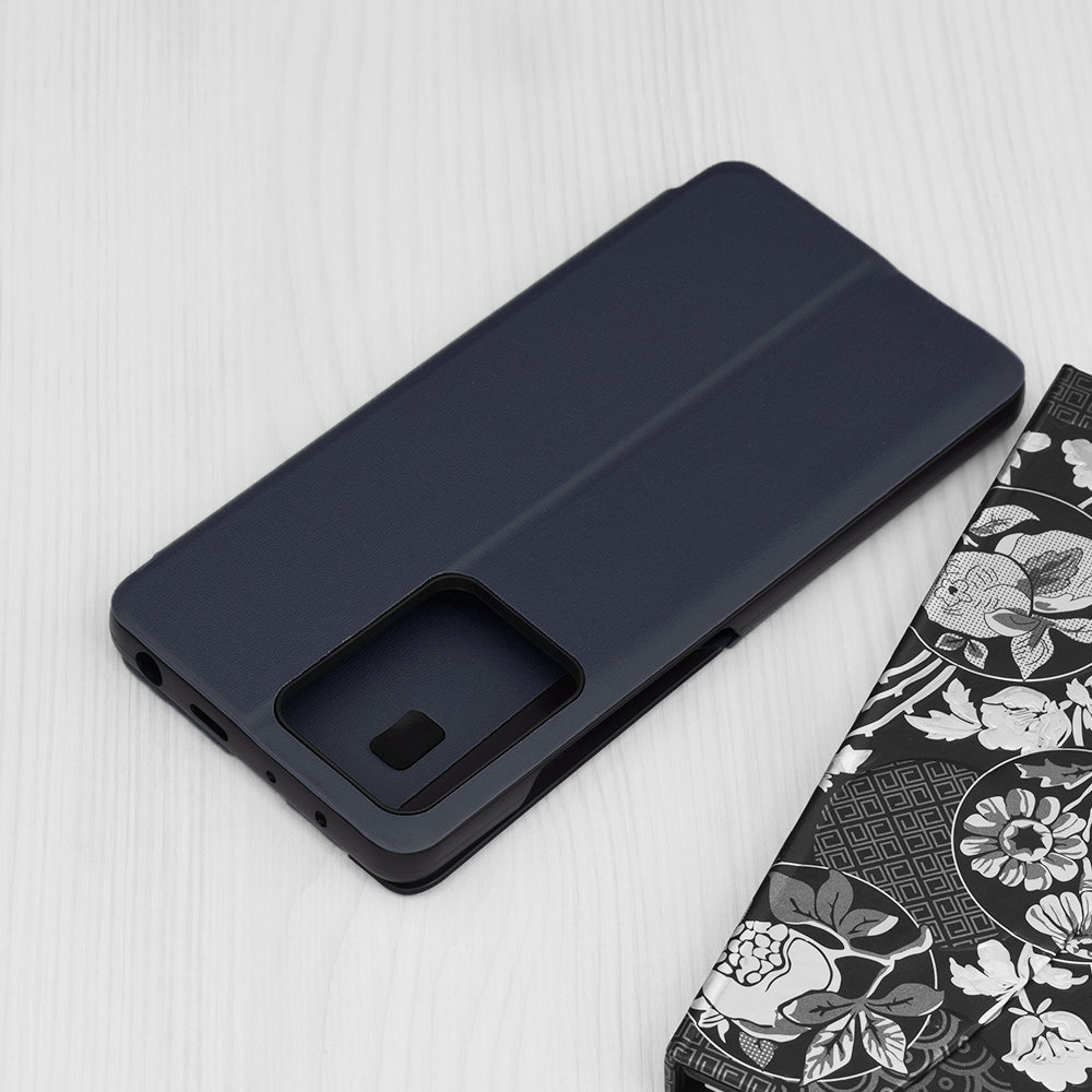 Husa pentru Xiaomi Poco X5 Pro / Redmi Note 12 Pro 5G, Techsuit, eFold, Albastra Inchis