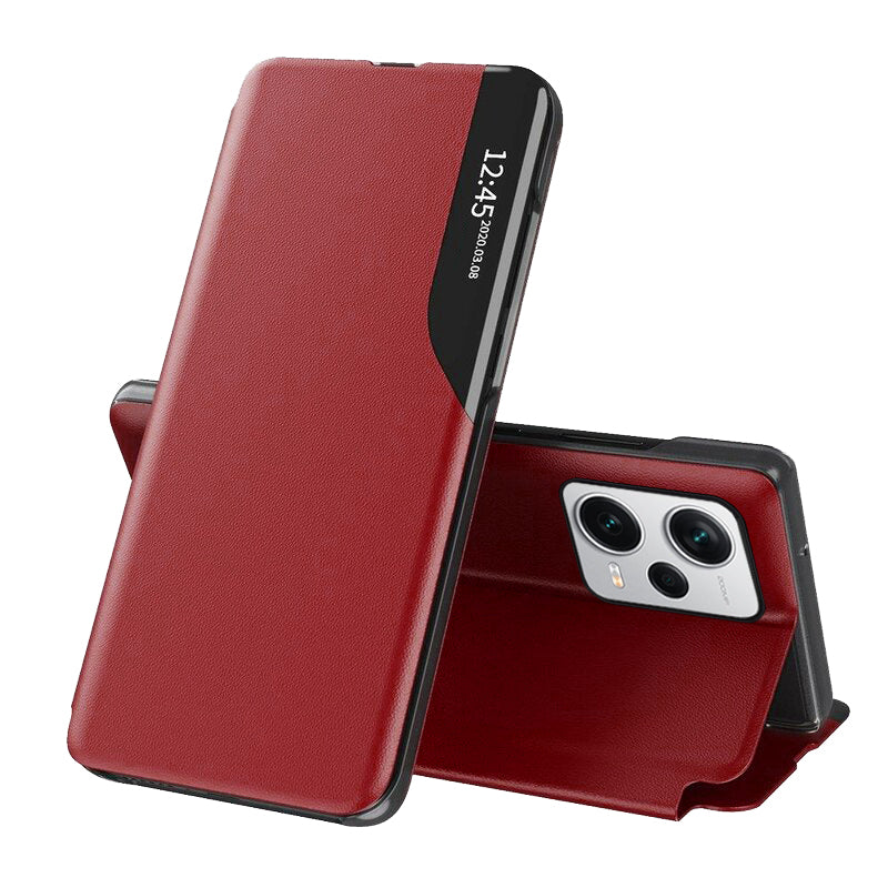 Husa pentru Xiaomi Poco X5 Pro / Redmi Note 12 Pro 5G, Techsuit, eFold, Rosie