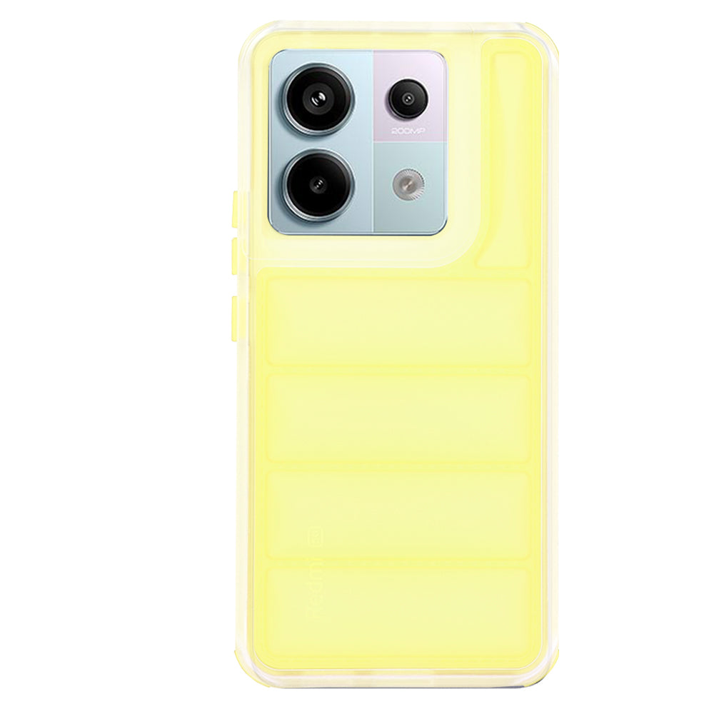 Husa pentru Xiaomi Poco X6 / Note 13 Pro 5G, Techsuit, Wave Shield, Galbena