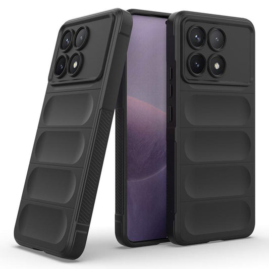Husa pentru Xiaomi Poco X6 Pro, Techsuit, Magic Shield, Neagra