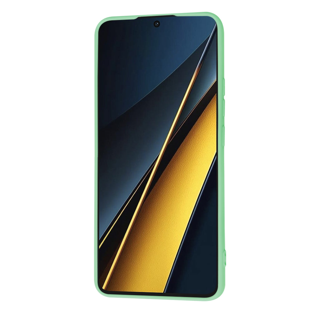 Husa pentru Xiaomi Poco X6 Pro, Techsuit, SoftFlex, Verde Deschis