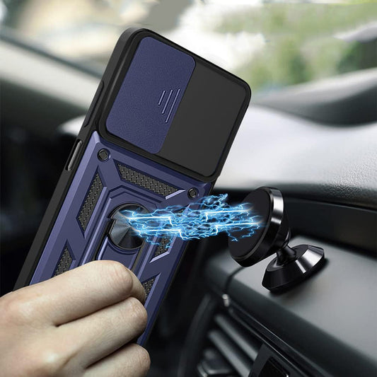 Husa pentru Xiaomi Poco X6 / Redmi Note 13 Pro 5G, Techsuit, CamShield, Verde