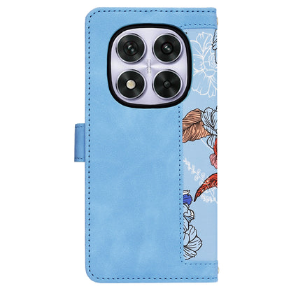 Husa pentru Xiaomi Poco X7 / Note 14 Pro 5G, Techsuit, FlipCraft, Bleu